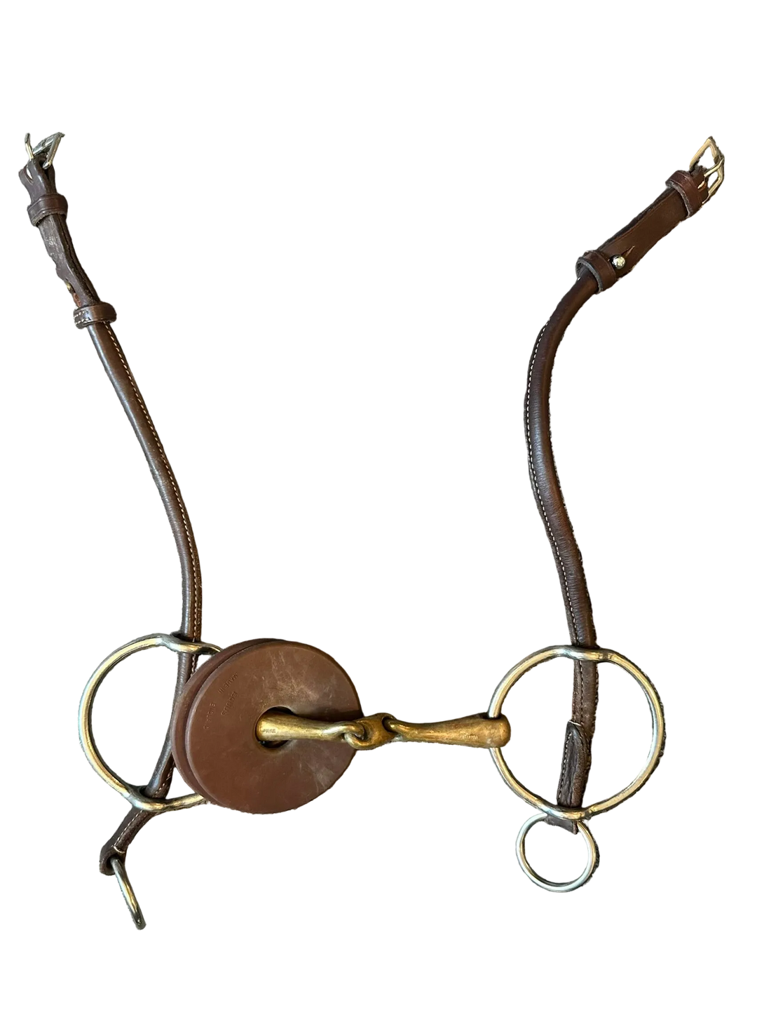 PRE-LOVED KK ULTRA LOOSE RING DOUBLE JOINTED GAG BIT - 5”