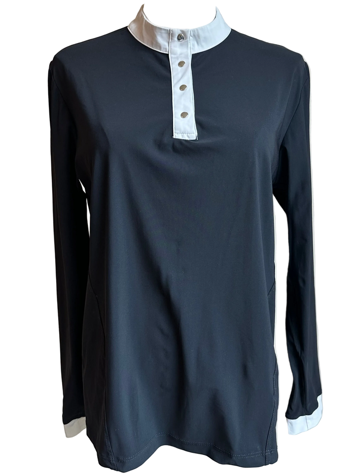 PRE-LOVED CALLIDAE LONG SLEEVE POLO - XL