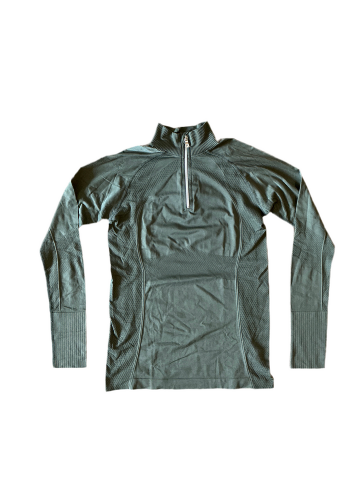 PRE-LOVED ANIQUE SIGNATURE 1/4 ZIP UV TOP