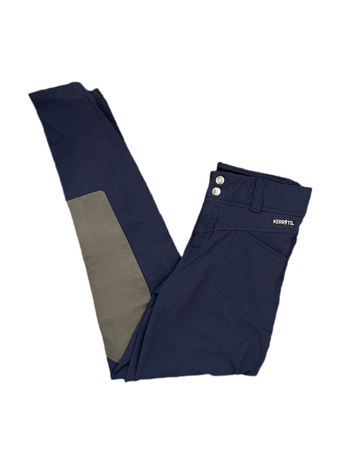 PRE-LOVED KERRITS CROSSOVER KNEE PATCH BREECHES