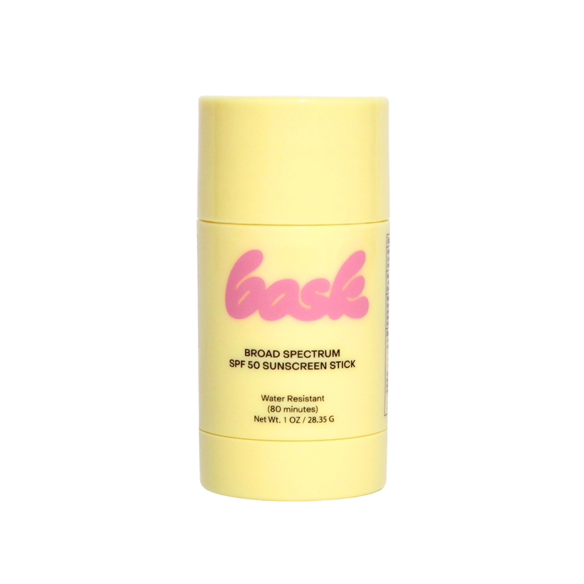 Bask SPF 50 Fragrance Free Suncreen Stick - Face & Lip Balm
