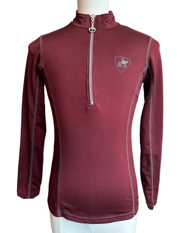 PRE-LOVED KIDS GOODE RIDER LONG SLEEVE HALF ZIP SHIRT