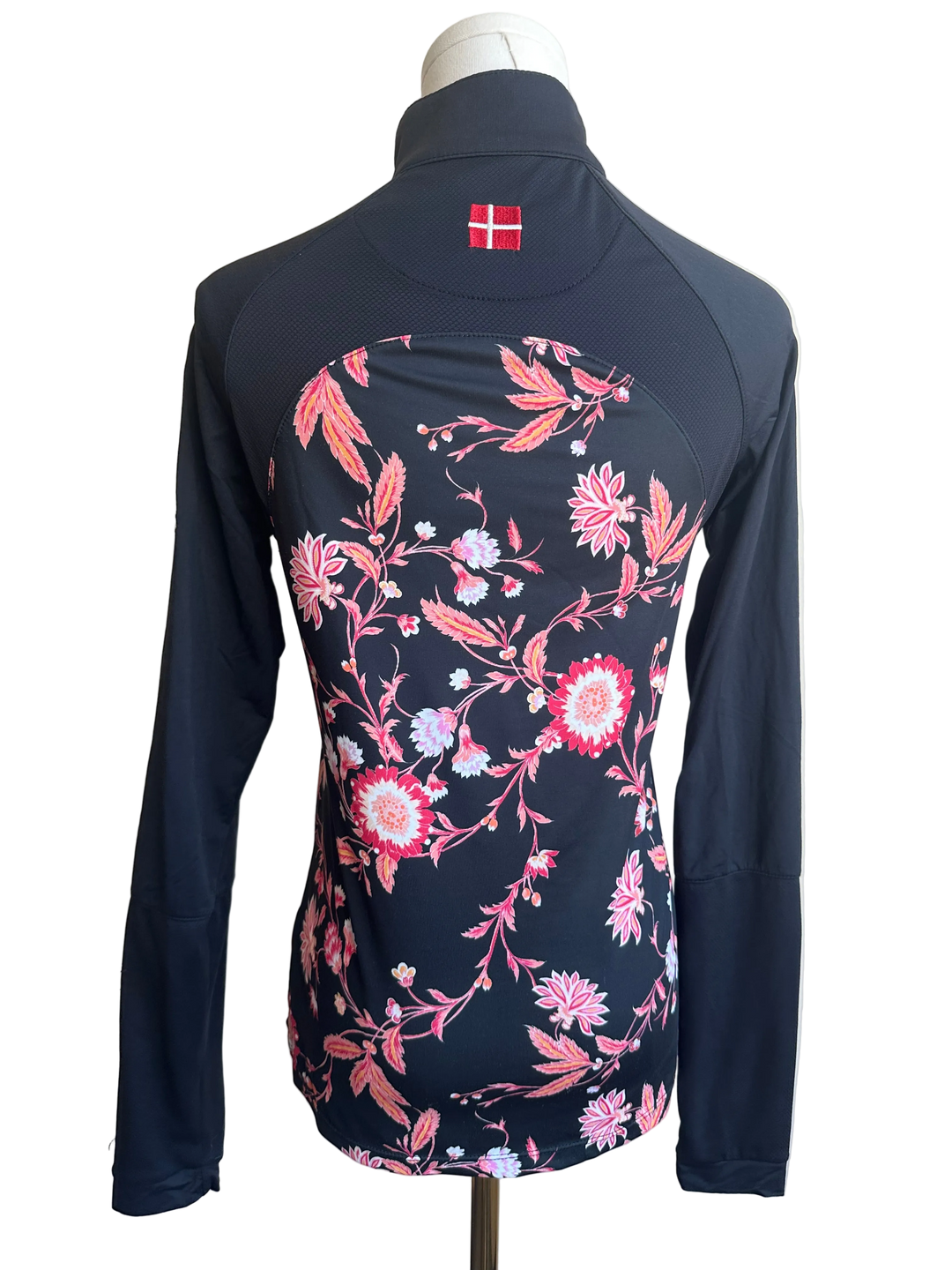 PRE-LOVED KASTEL 1/4 ZIP LONG SLEEVE SUNSHIRT - S