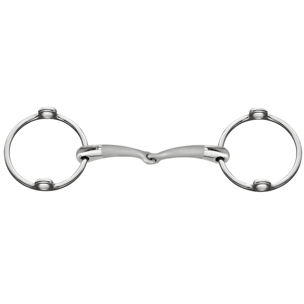 Herm Sprenger Satinox Loose Ring Gag Bit (Single-Jointed)