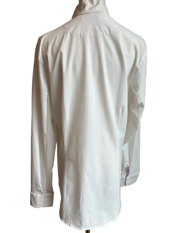 PRE-LOVED RJ CLASSICS CLASSIC COOL STRETCH PRESTIGE COLLECTION SHOW SHIRT - XL