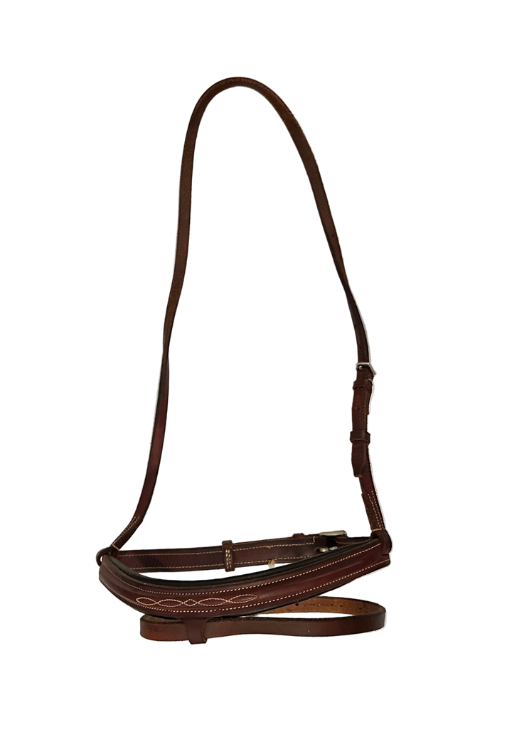 PRE-LOVED EDGEWOOD RAISED FANCY STITCH FLASH NOSEBAND