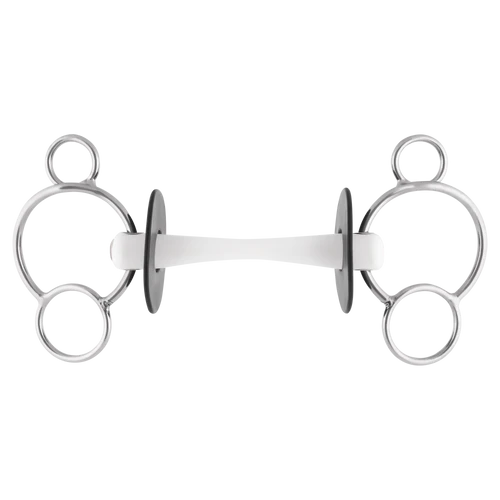 Herm Sprenger NATHE 3-Ring Bit with Flexible Mullen Mouth