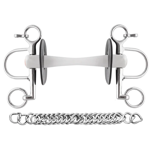 Herm Sprenger NATHE Pelham Bit - Flexible Mullen Mouth