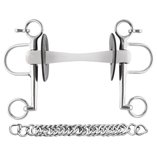 Herm Sprenger NATHE Pelham Bit - Flexible Mullen Mouth