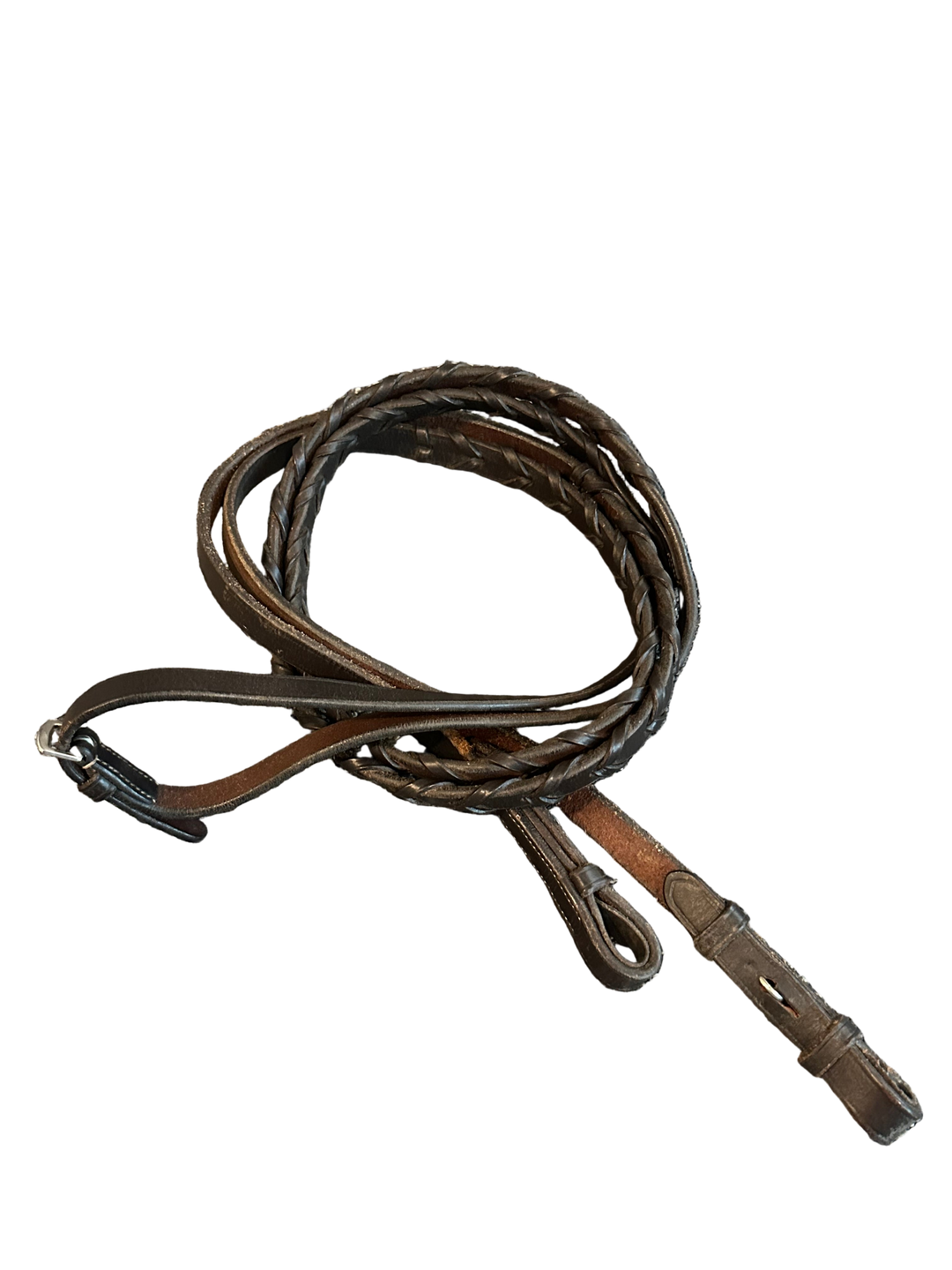 PRE-LOVED PLYMOUTH PLAIN LACED REINS
