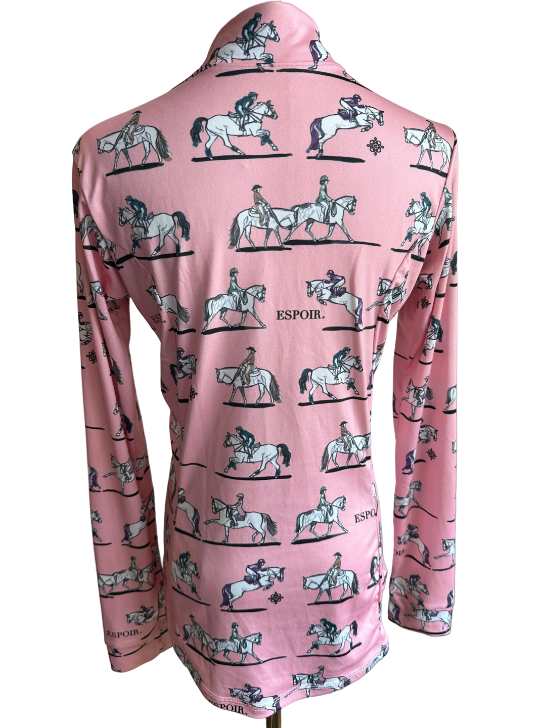 PRE-LOVED ESPOIR LONG SLEEVE 1/4 ZIP SHIRT