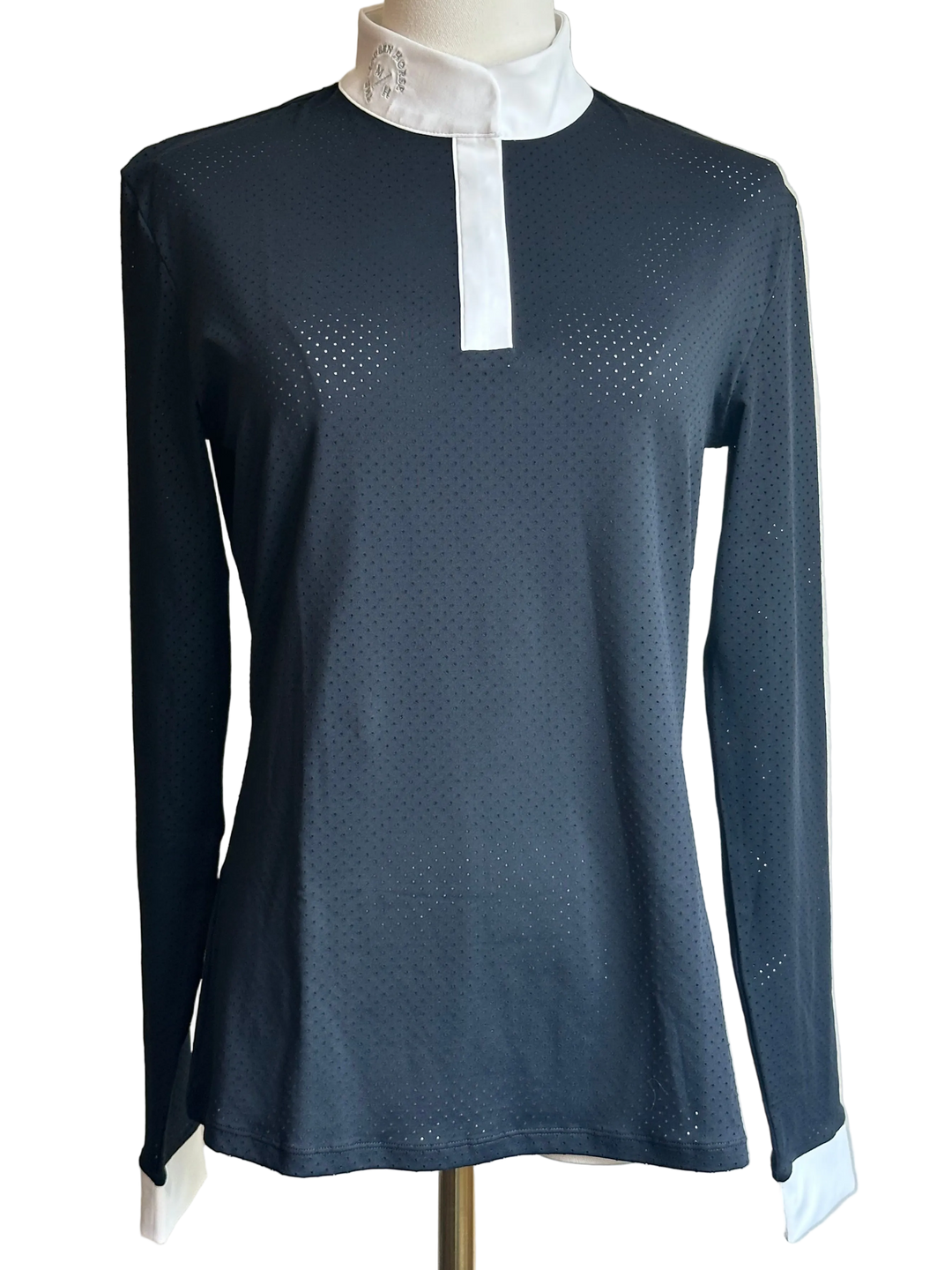 PRE-LOVED THE MODERN HORSE PERFORATED SHOW SHIRT