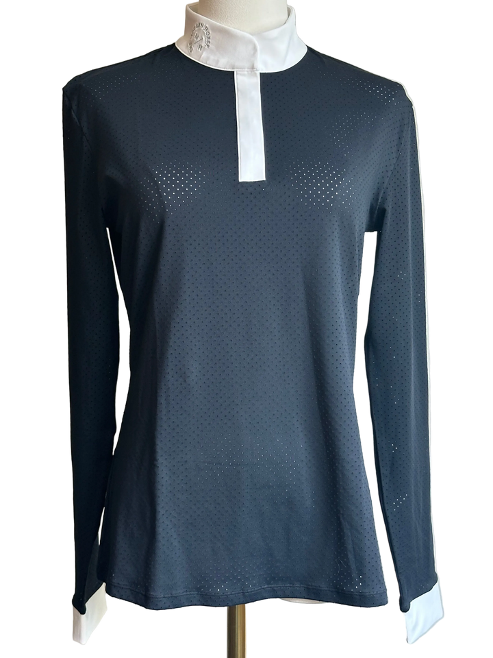PRE-LOVED THE MODERN HORSE PERFORATED SHOW SHIRT