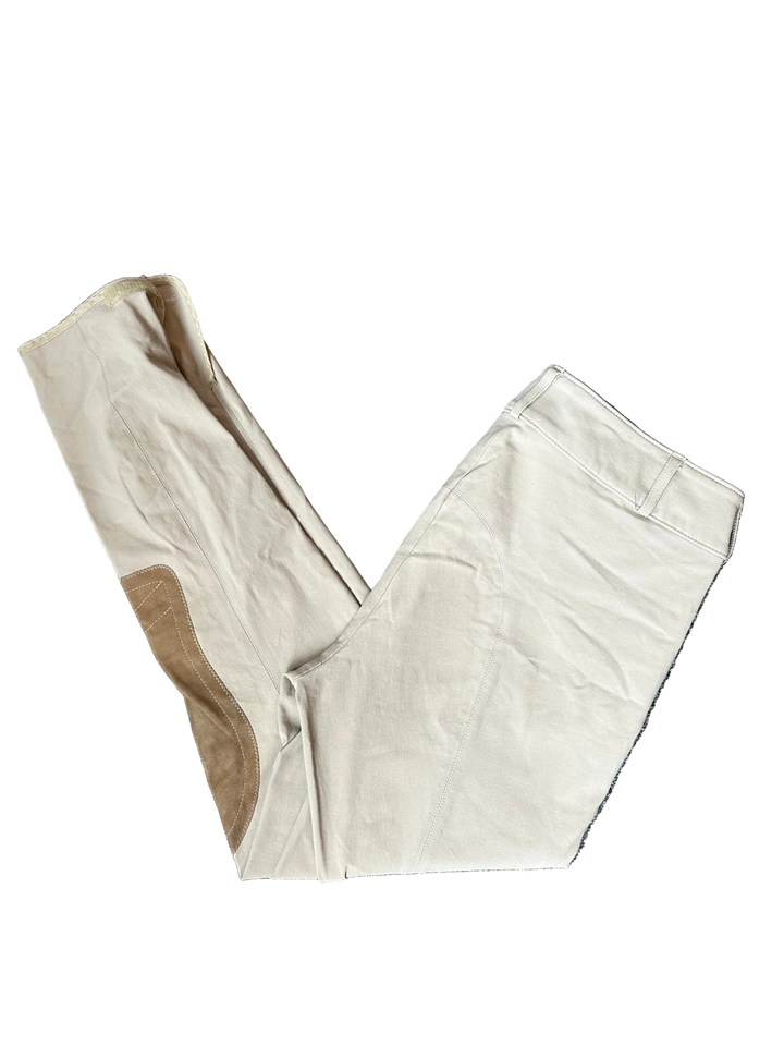 PRE-LOVED TAILORED SPORTSMAN TROPHY HUNTER SIDE ZIP BREECHES - 32L