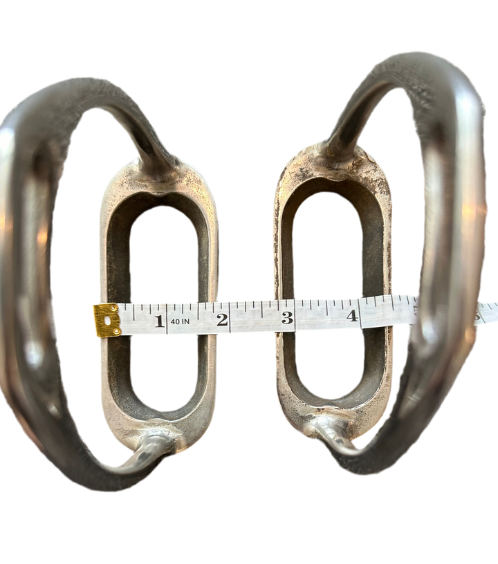 PRE-LOVED YOUTH STAINLESS STEEL STIRRUP IRONS