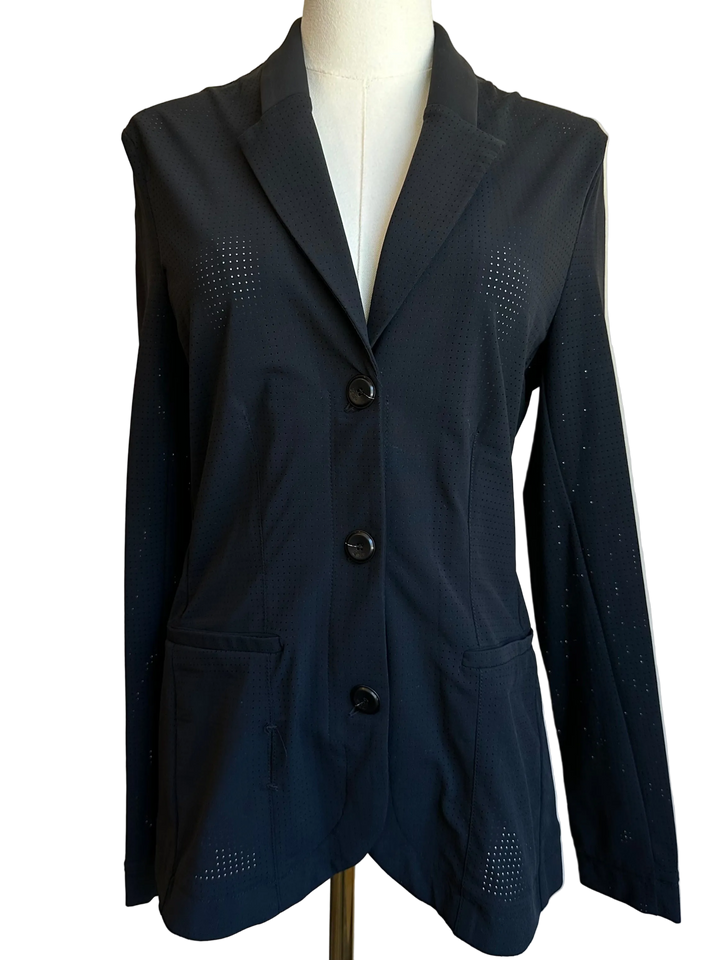 PRE-LOVED DADA SPORT ‘CADENCE’ MICRO PERFORATED SHOW JACKET