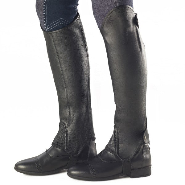 PRECISE FIT LEATHER HALF CHAPS