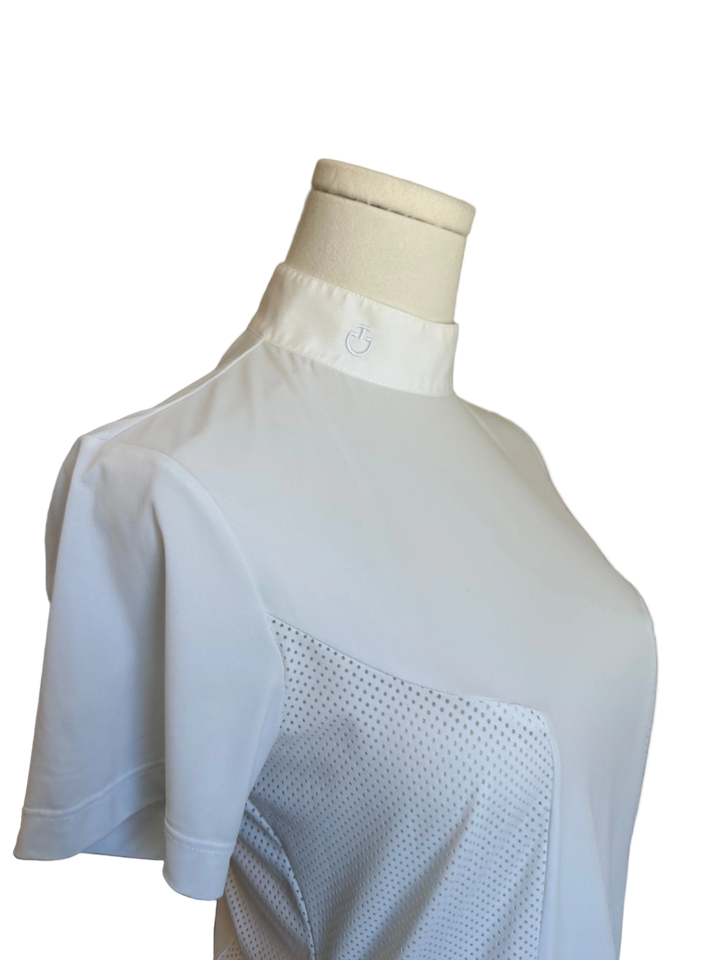 PRE-LOVED CAVALLERIA TOSCANA SHOULDER ZIP SS SHOW SHIRT