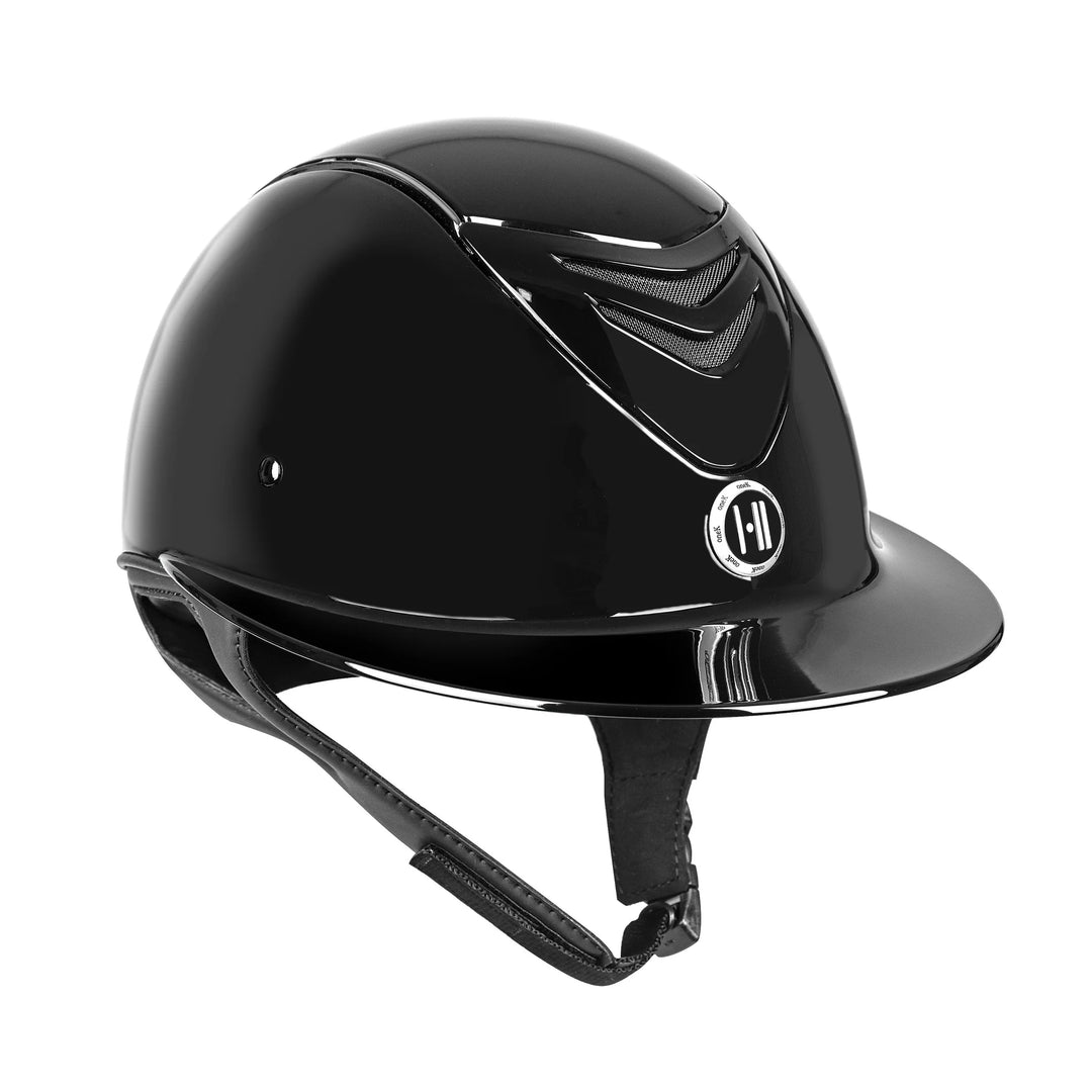 bike helmet for equestrian One K Avance MIPS CCS Helmet - Black Gloss