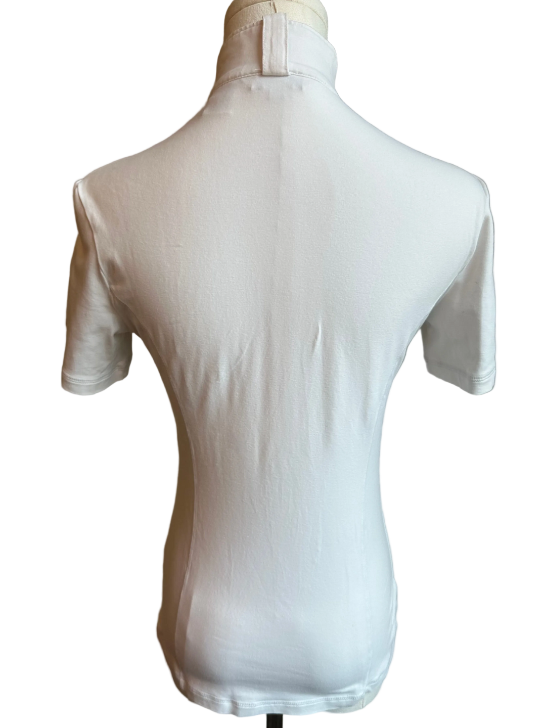 PRE-LOVED GOODE RIDER SHORT SLEEVE STRETCH 1/2 ZIP SHOW SHIRT