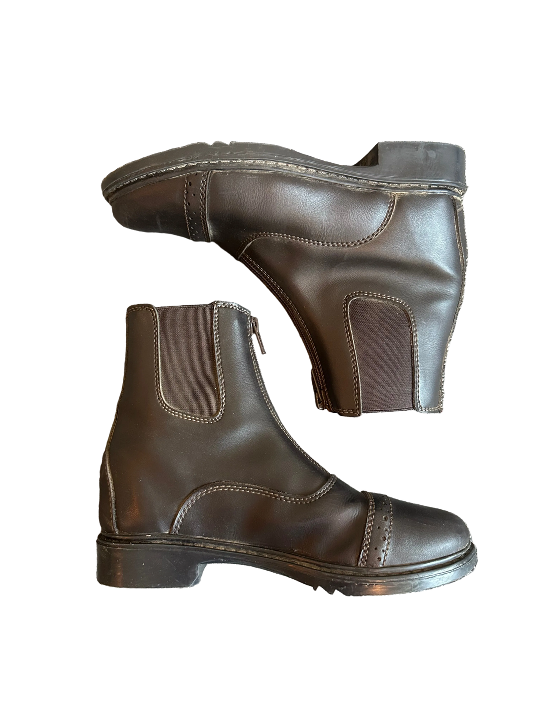 PRE-LOVED KIDS TUFFRIDER STARTER FRONT ZIP PADDOCK BOOTS