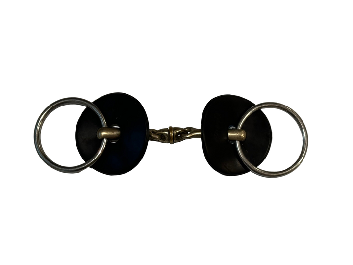 PRE-LOVED HERM SPRENGER WH ULTRA LOOSE RING SNAFFLE SENSOGAN BIT