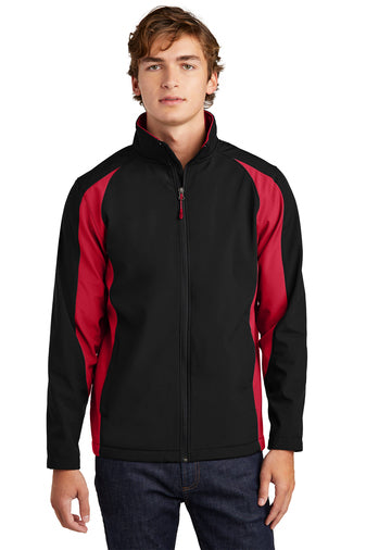 INTUNE EVENTING MEN'S COLORBLOCK SOFTSHELL JACKET
