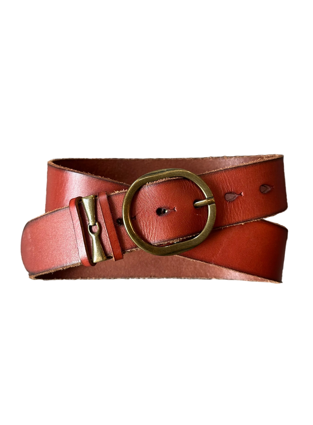 PRE-LOVED ARIAT LEATHER BELT - LARGE