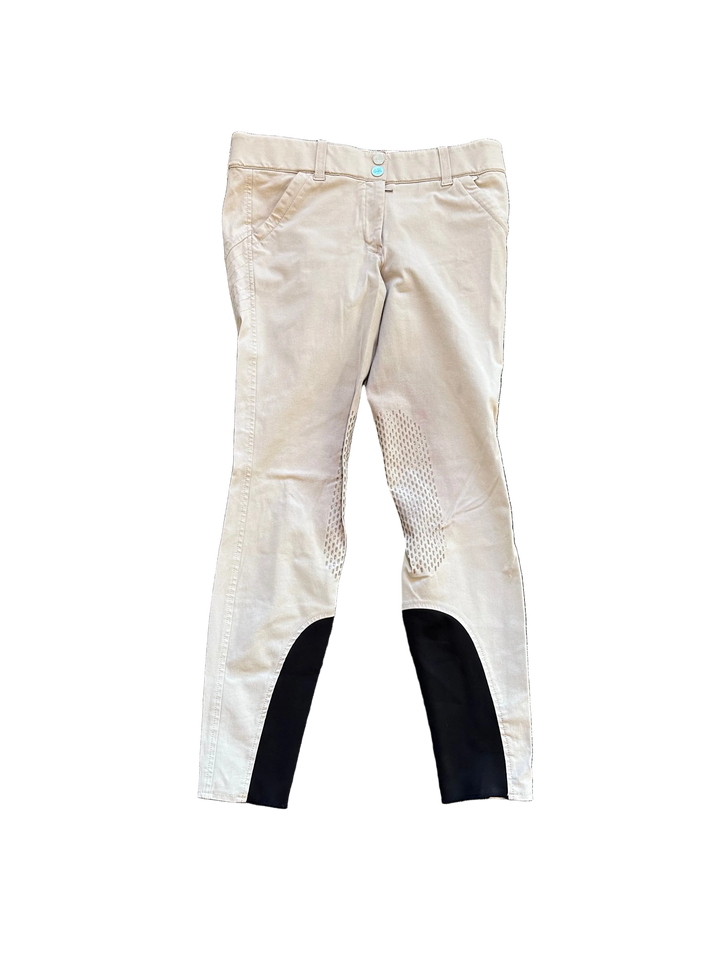 PRE-LOVED EQUILINE X-SHAPE KNEE GRIP WOMEN'S RIDING BREECHES