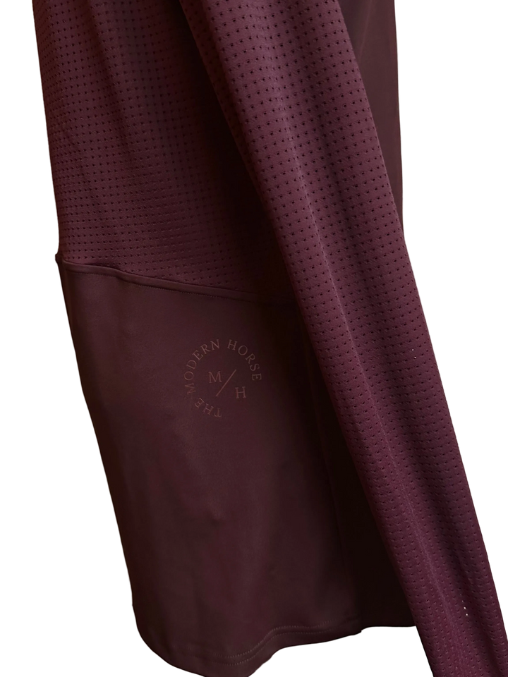 PRE-LOVED THE MODERN HORSE LONG SLEEVE JERSEY MESH SHIRT
