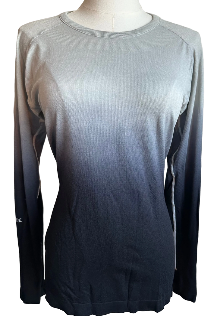 PRE-LOVED TKEQ 'KENNEDY' SEAMLESS 2.0 OMBRÉ LONG SLEEVE SHIRT