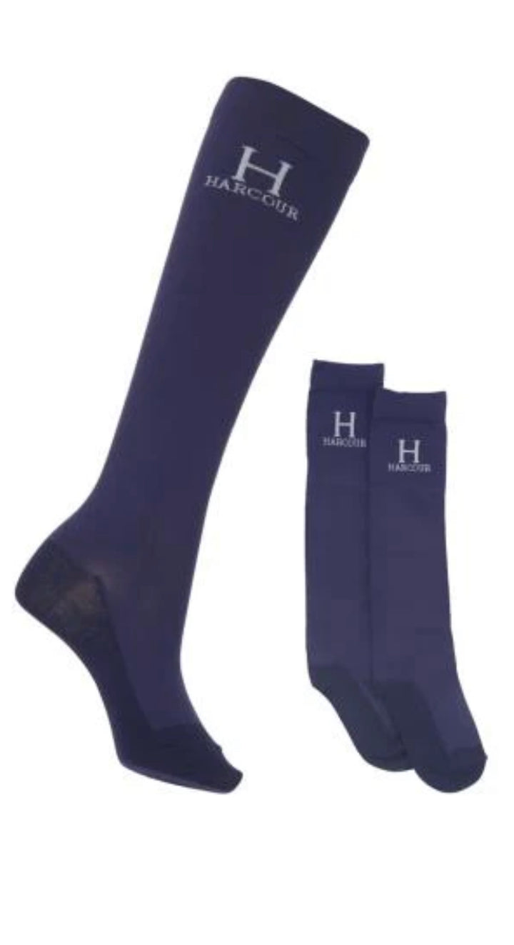 HARCOUR BADMINTON RIDER SOCKS - 2 PACK