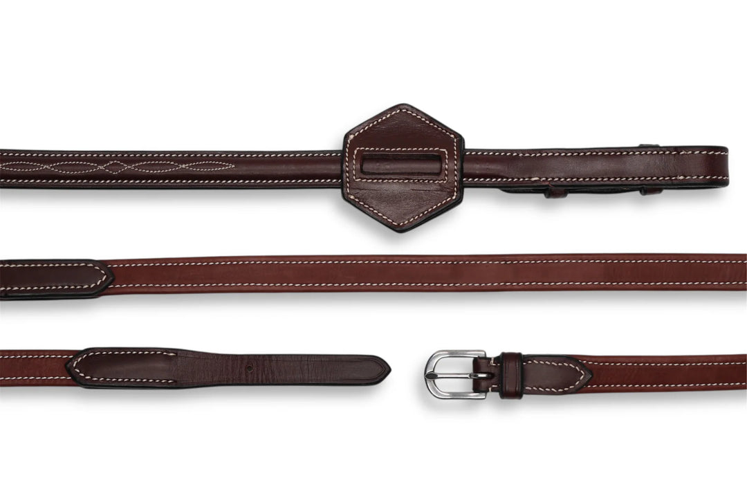 AJR 5/8" Softy Leather Rein Jumper Collection