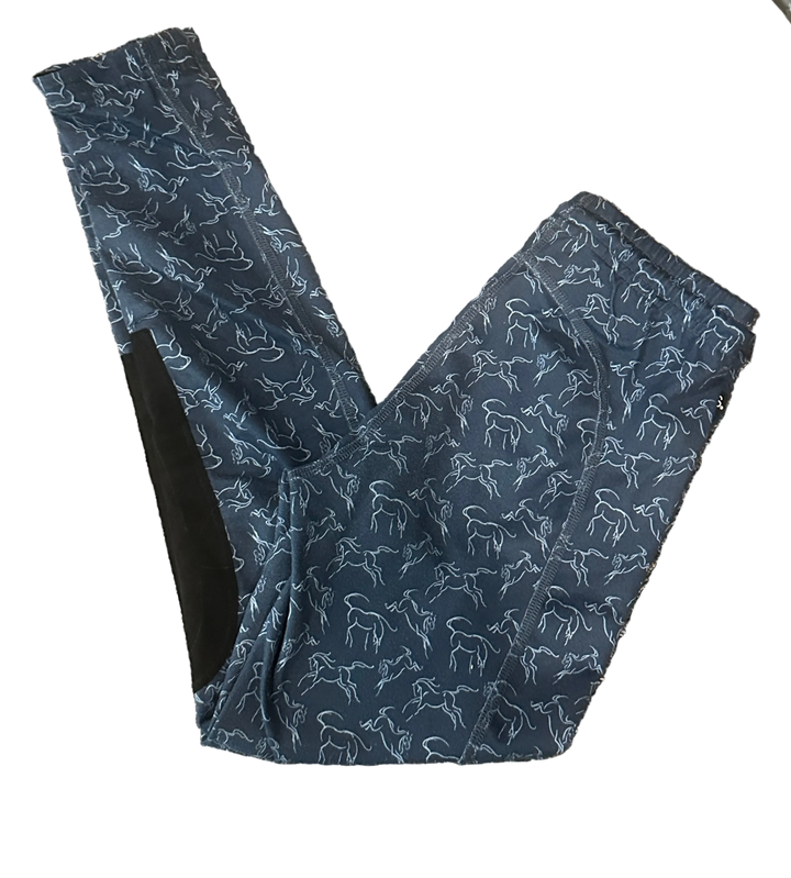 PRE-LOVED KIDS KERRITS PERFORMANCE KNEE PATCH RIDING TIGHT