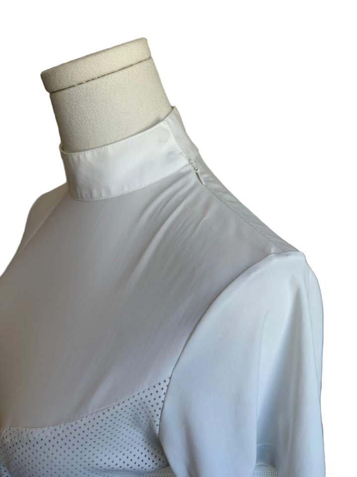 PRE-LOVED CAVALLERIA TOSCANA SHOULDER ZIP SS SHOW SHIRT