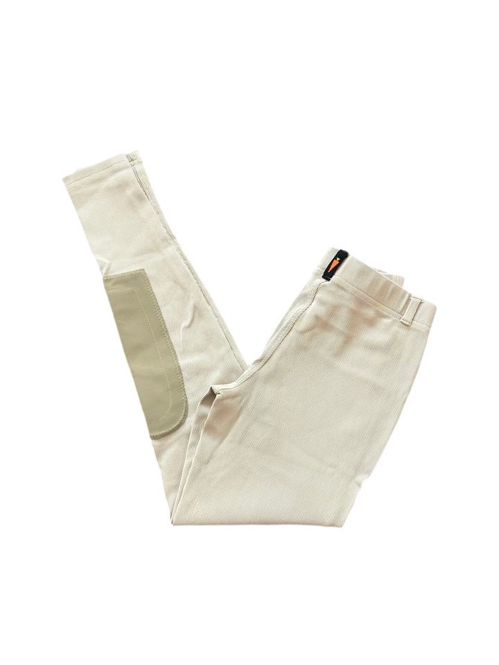 PRE-LOVED KERRITS KIDS MICROCORD KNEE PATCH RIDING TIGHTS