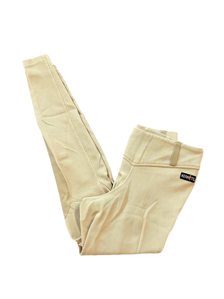 PRE-LOVED KERRITS MICROCORD KNEE PATCH RIDING TIGHTS