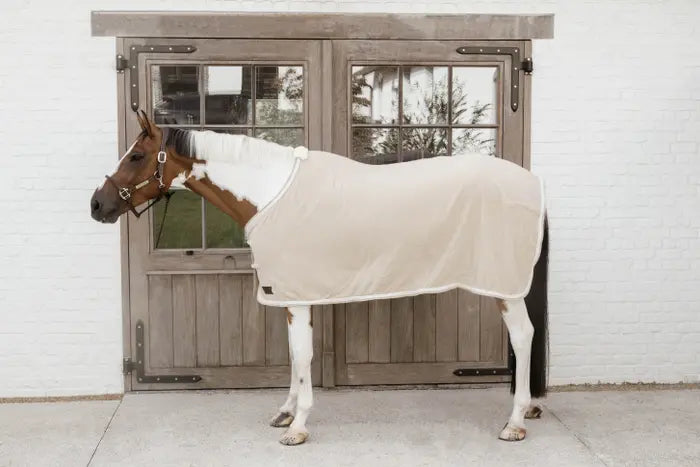KENTUCKY FLEECE RUG PLAITED ROPE