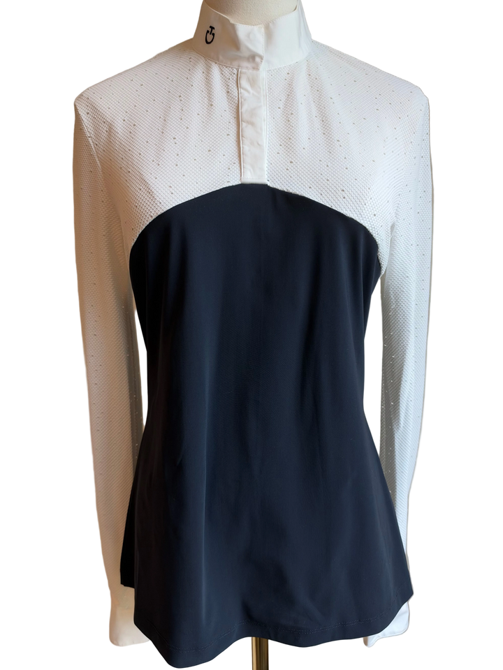 PRE-LOVED CAVALLERIA TOSCANA LONG SLEEVE SHOW SHIRT - M