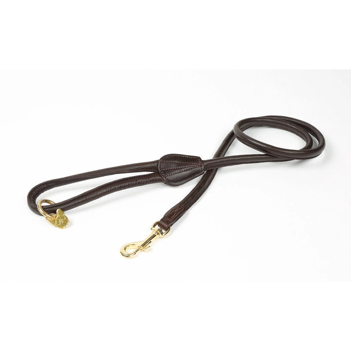 DIGBY & FOX ROLLED LEATHER DOG LEAD