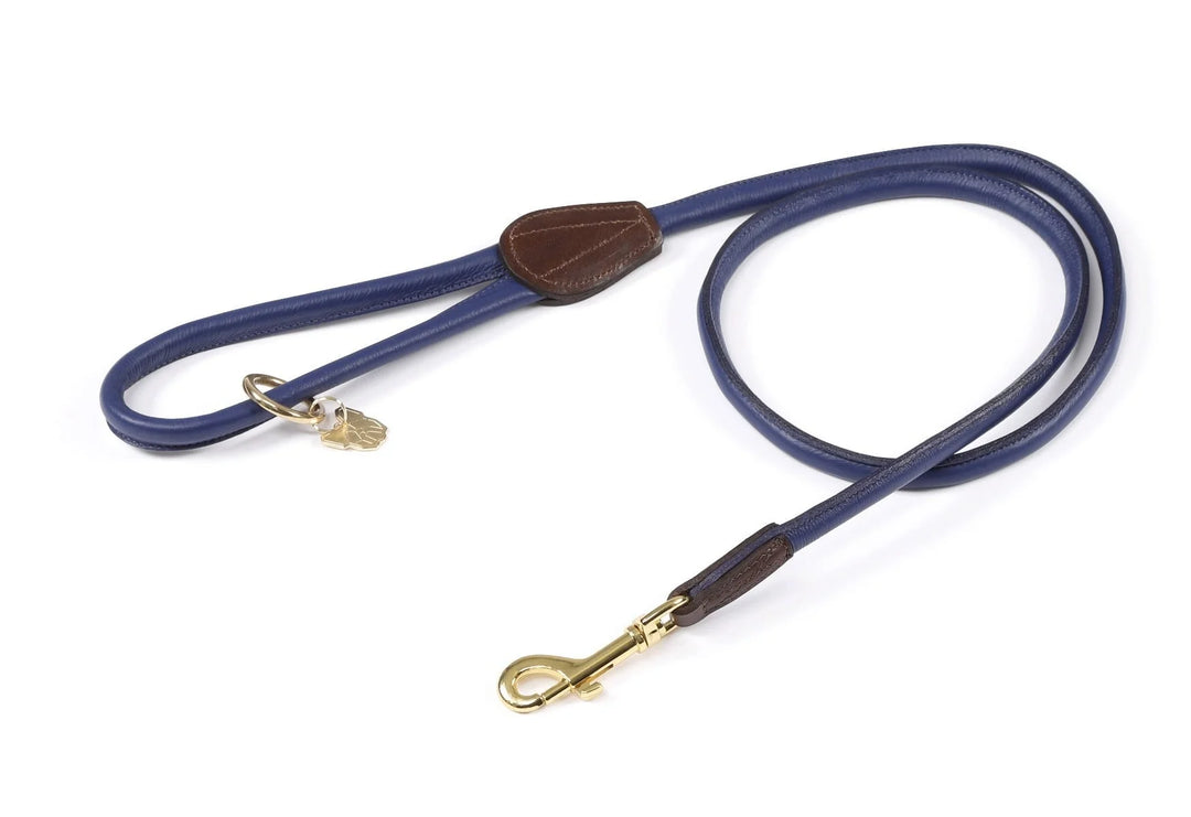 DIGBY & FOX ROLLED LEATHER DOG LEAD