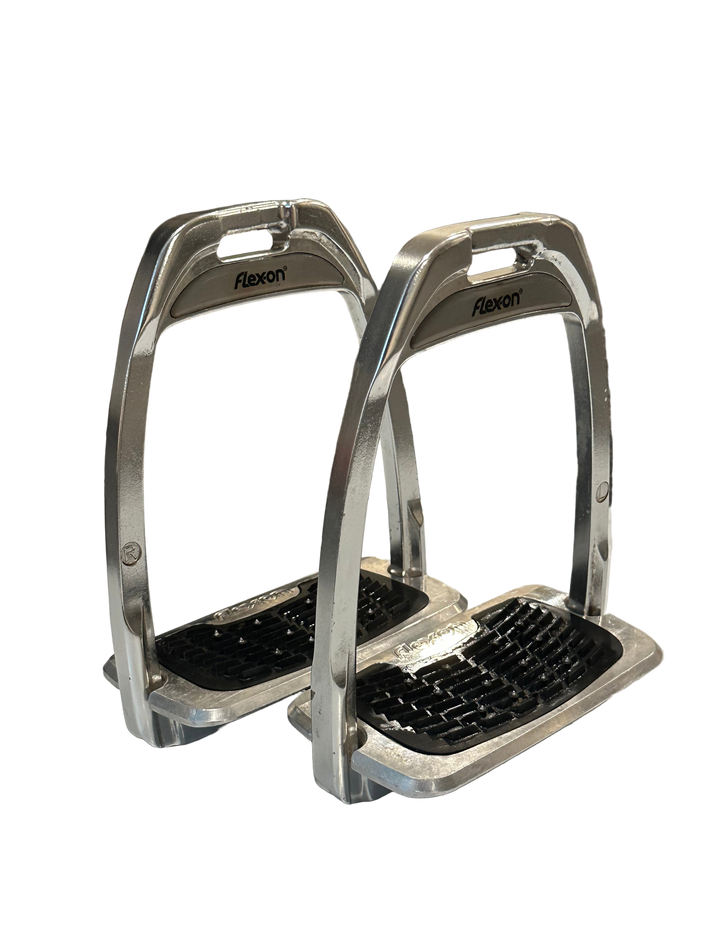 PRE-LOVED FLEX-ON HUNTER H STIRRUP IRONS