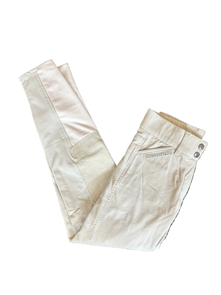 PRE-LOVED ROMFH SARAFINA EURO SEAT KNEE PATCH BREECHES