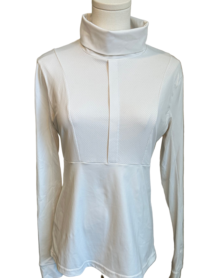 PRE-LOVED SOLID CITIZEN HALEY TURTLENECK SUN SHIRT