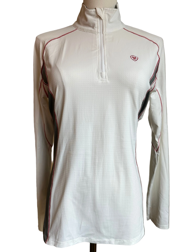 PRE-LOVED ARIAT HEAT SERIES 1/4 ZIP BASELAYER LONG SLEEVE SHIRT