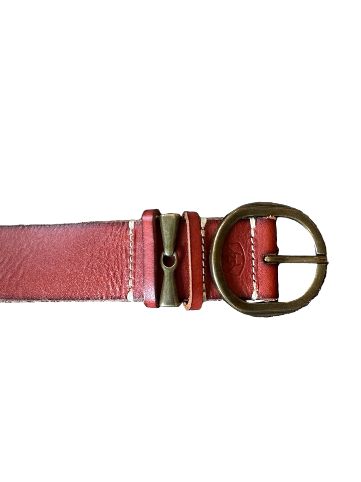 PRE-LOVED ARIAT LEATHER BELT - LARGE