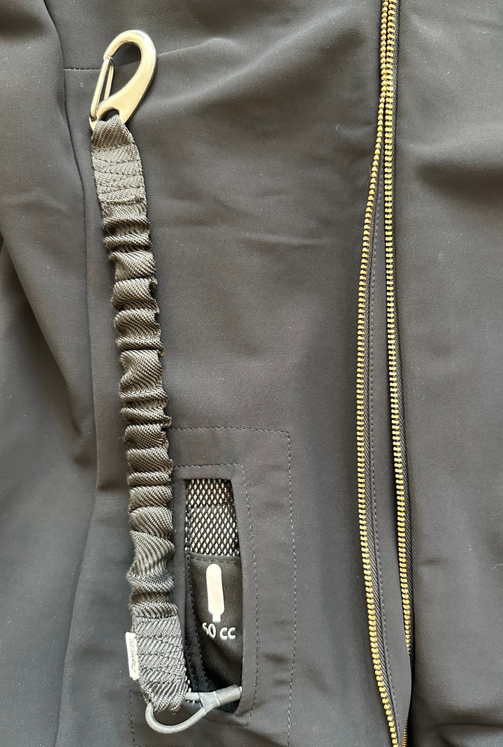 PRE-LOVED DADA SPORT “CARTHAGO” RIDING COVER JACKET AND HELITE ZIP IN AIRBAG VEST