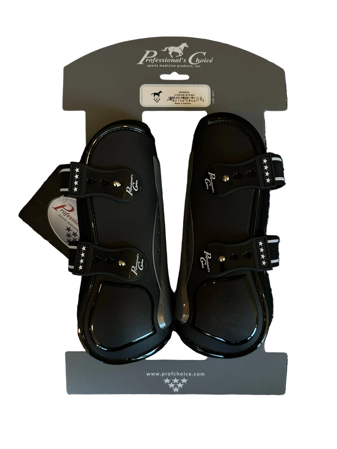PRE-LOVED PROFESSIONALS CHOICE PRO PERFORMANCE OPEN FRONT BOOTS WITH TPU FASTENERS