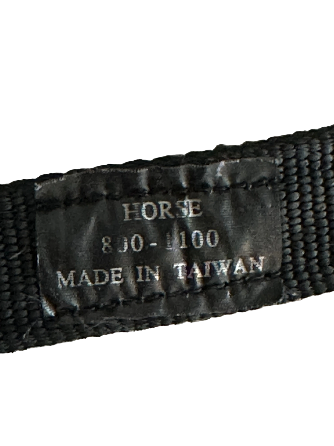 PRE-LOVED THINLINE FLEXIBLE GRAZING MUZZLE - HORSE