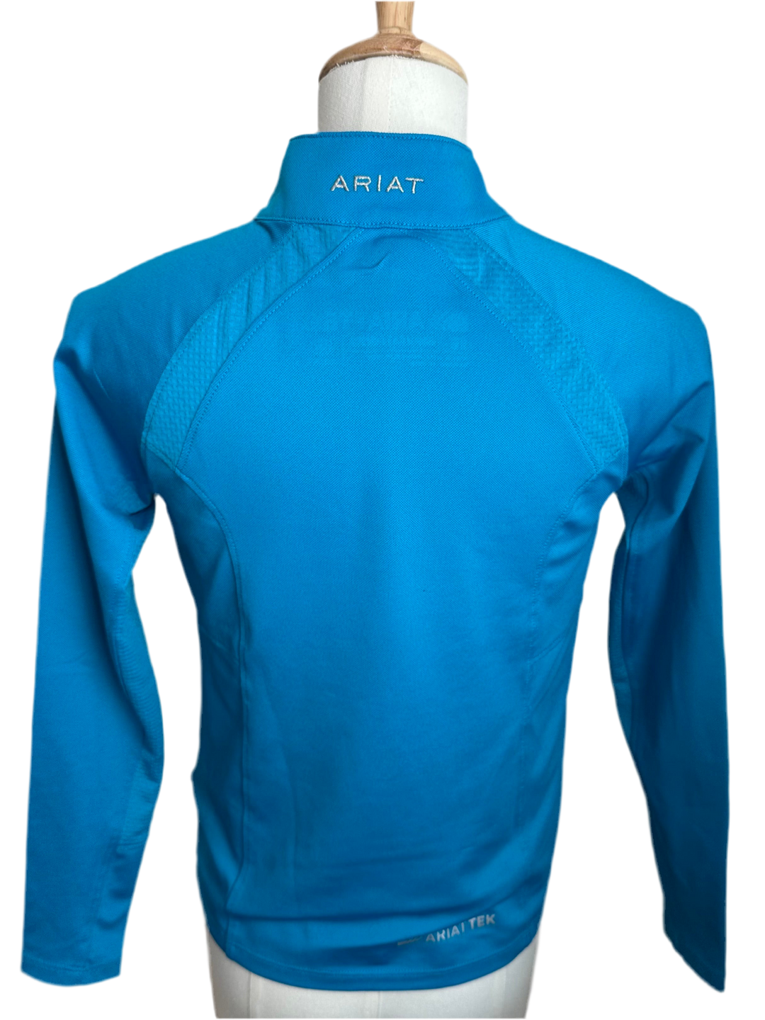 PRE-LOVED KIDS ARIAT SUNSTOPPER 1/4 ZIP BASELAYER